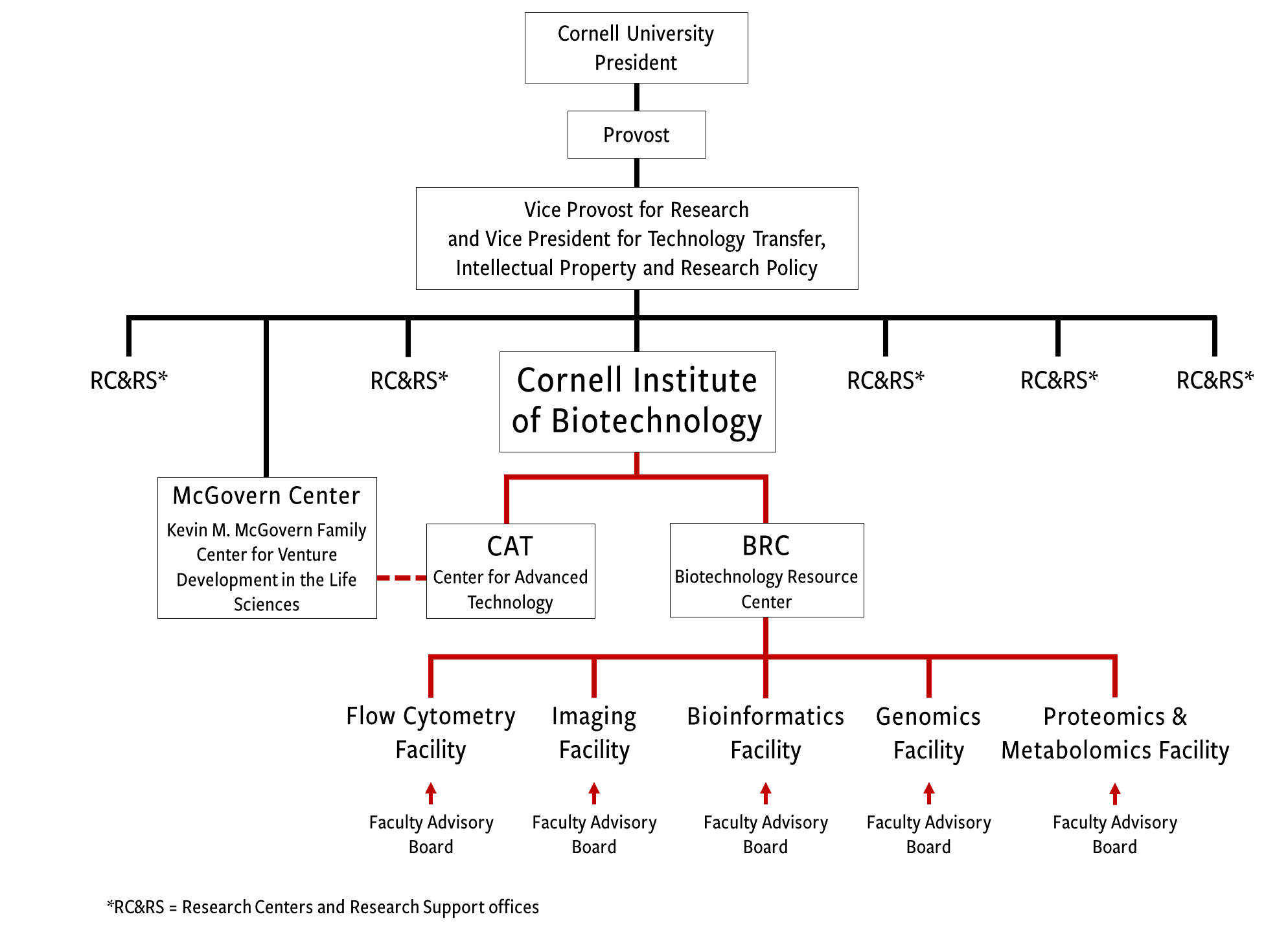 Algonquin College Organizational Chart