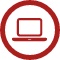 icon representing a computer