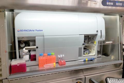 FACSAria Fusion cell sorter instrument