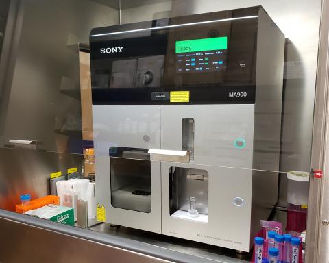 Sony Ma900 cell sorter instrument