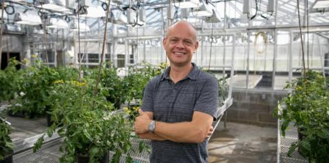 Image of Jocelyn Rose in a Greenhouse