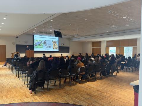 Photo of a seminar in Biotech G10